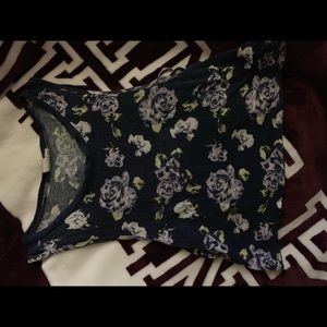 Floral pattern tank top